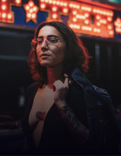 slider img with overlay