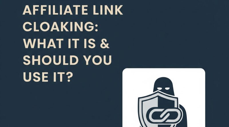 Affiliate link Cloaking